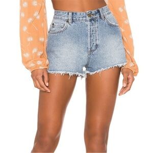 Amuse Society Shortline Denim Woven Short